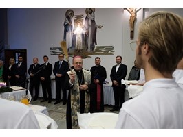 Spotkanie wigilijne u arcybiskupa