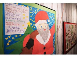 List do św. Mikołaja. Prace dzieci na wystawie w muzeum