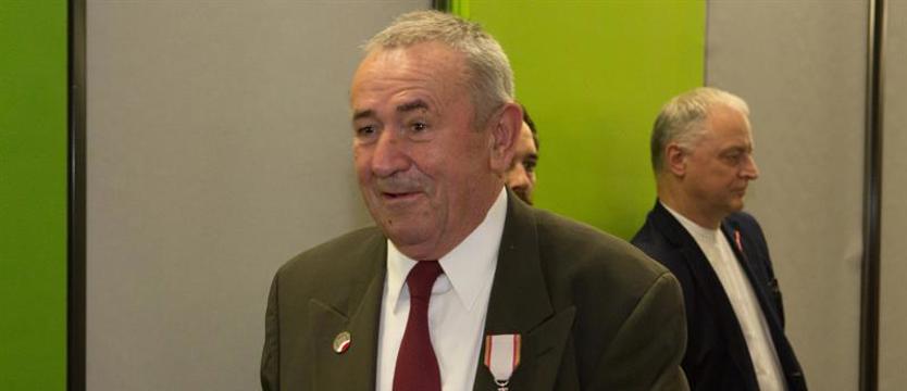 Były stoczniowiec uhonorowany