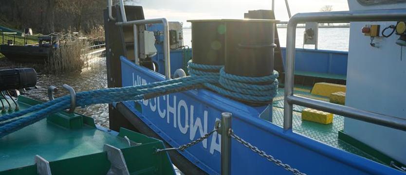 Polsko-niemieckie sondowanie dna Odry