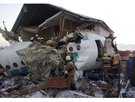 Wiele ofiar śmiertelnych i rannych w katastrofie samolotu w Kazachstanie