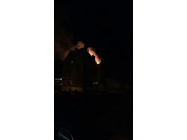 Płonął dach kamienicy w centrum Szczecina