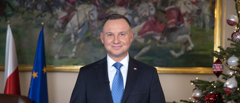 Prezydent RP Andrzej Duda wygłosił noworoczne orędzie