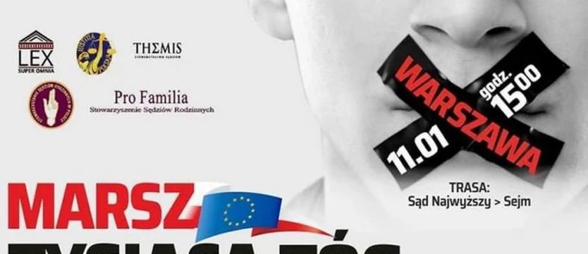 Marsz Tysiąca Tóg przeszedł przez Warszawę