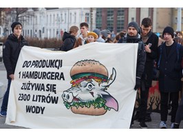 Młodzi protestowali na placu Adamowicza, bo Australia płonie