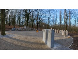Lapidarium w parku Dobrosąsiedzkim