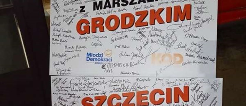 Pięćset podpisów poparcia dla marszałka Tomasza Grodzkiego