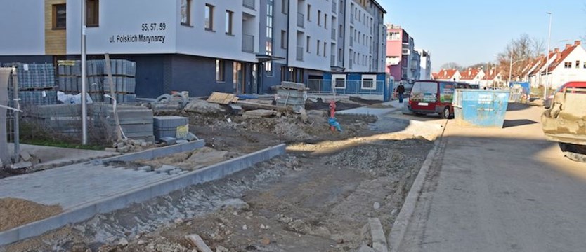 Przebudowa ulicy Polskich Marynarzy zmierza ku końcowi