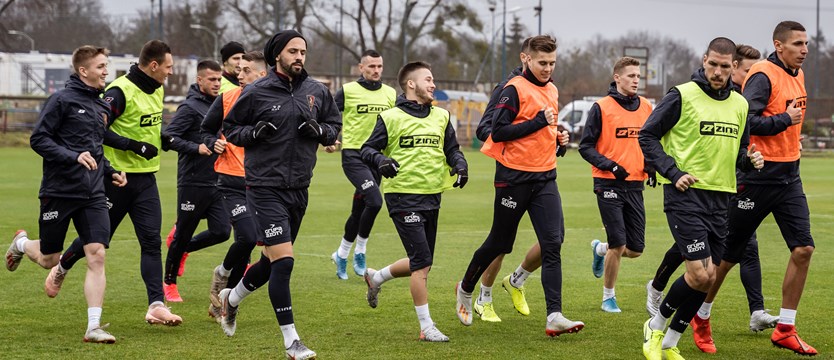 Piłka nożna. Pierwszy trening po powrocie z Belek