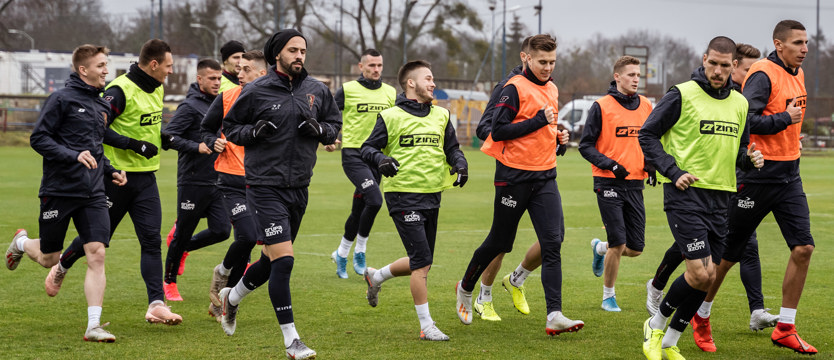 Piłka nożna. Pierwszy trening po powrocie z Belek