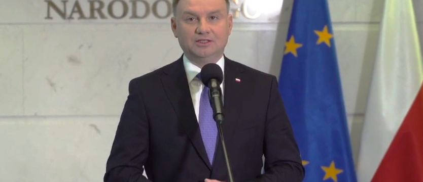 Prezydent Duda: W Polsce nie stwierdzono żadnego przypadku koronawirusa