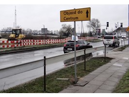 Ulica Florian Krygiera w Szczecinie zamknięta dla ruchu