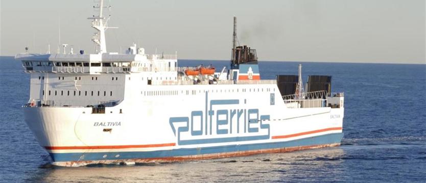 Specjalny kurs promu „Baltivia”