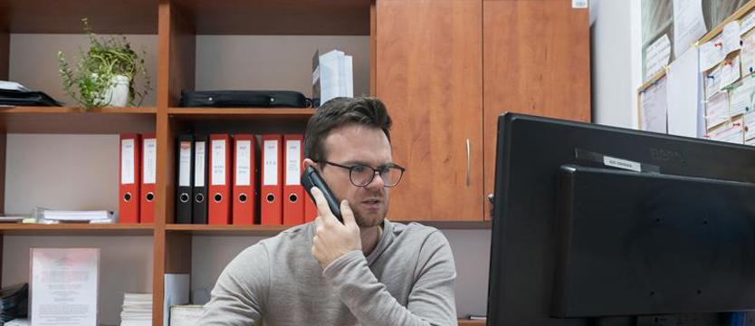 Pomoc także przez Skype'a