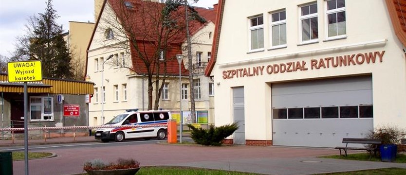 Zamknięte dwa oddziały szpitala w Koszalinie