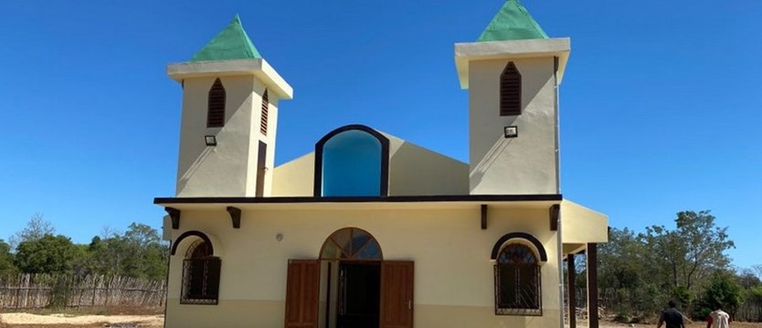 W Misokitsy powstał kościół.  To dar archidiecezji szczecińsko-kamieńskiej dla wiernych na Madagaskarze