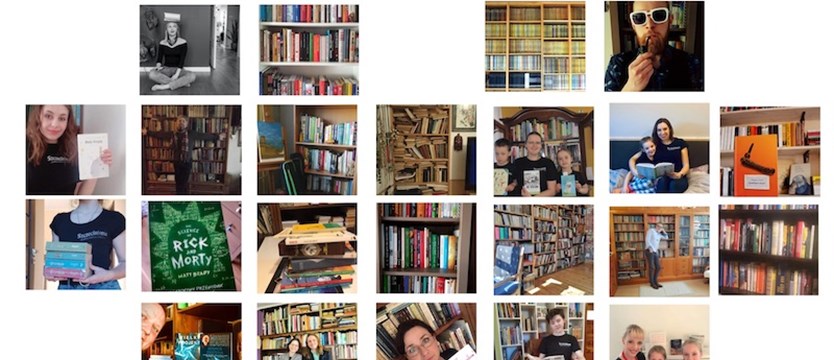 Moc książek do walki z izolacją. Szczecinianie pokazali nam swoje biblioteczki!