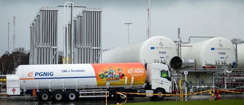 LNG dociera do Polski bez zakłóceń