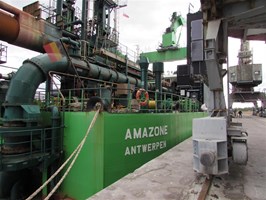 Pogłębiarka „Amazone” już w Policach