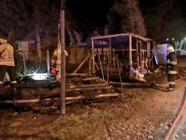 Tragiczny pożar w Trzebieży. Nie żyje jedna osoba