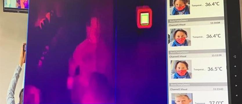 System sprawdzi, czy masz gorączkę