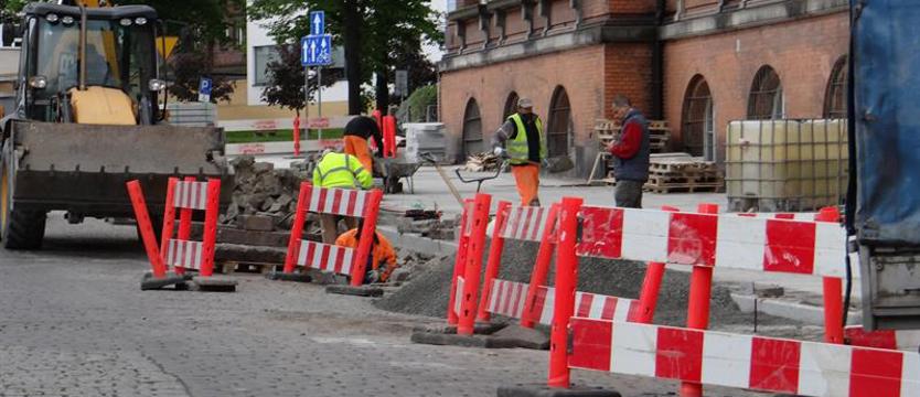 Nowy chodnik przy ul. Pułaskiego