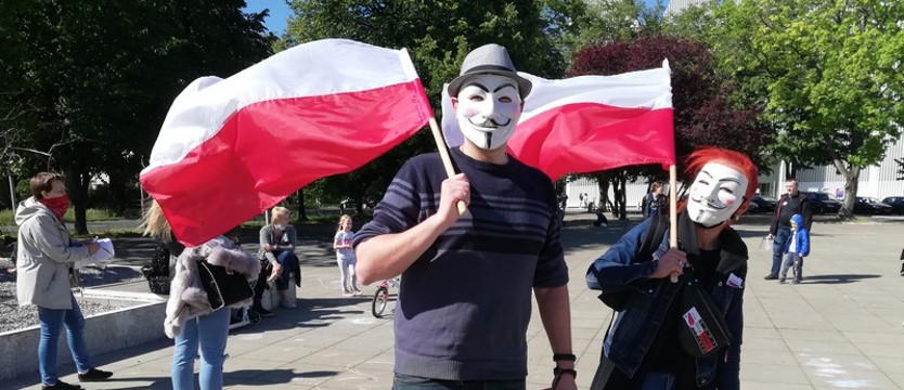 „Spacer Wolnych Ludzi” w Szczecinie