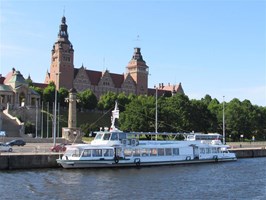 Powrót rejsów białej floty w Szczecinie