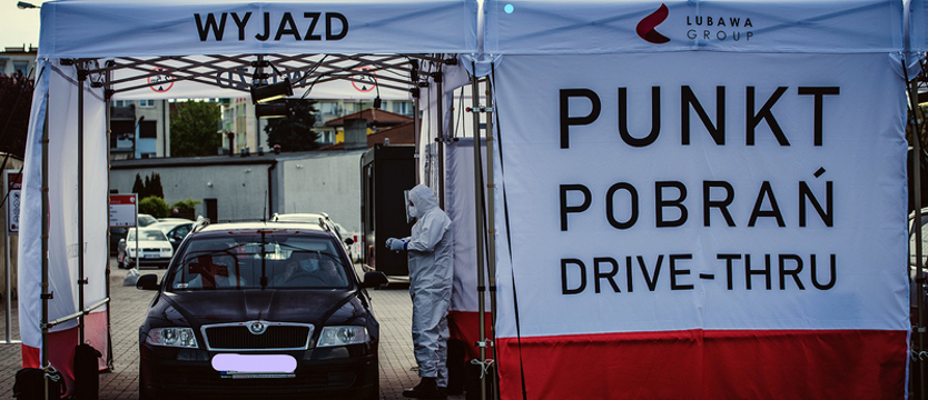 Sanatoria wystawiły ponad tysiąc zleceń na badanie w kierunku COVID-19