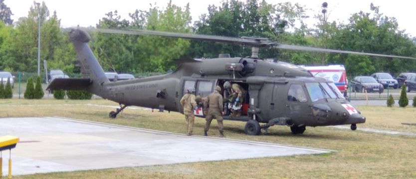 Śmigłowce na ćwiczeniach Defender Europe 20 plus