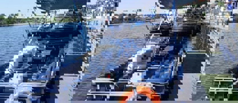 Szczecin od strony wody. Telimena zaprasza na pokład