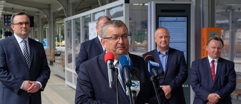 Minister Adamczyk na dworcu w Szczecinie. „Inwestycja, która budzi zazdrość”