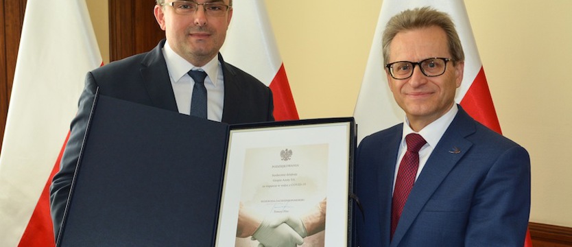 Wojewoda dziękuje Grupie Azoty. Hinc: To świetny przykład społecznej odpowiedzialności biznesu