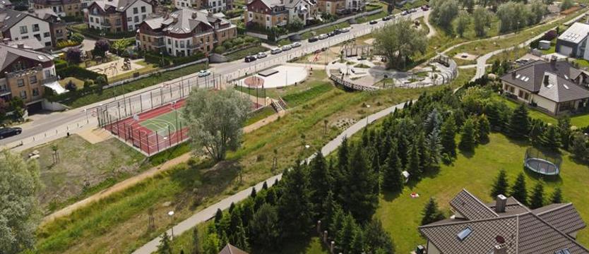 Park Warszewo-Podbórz gotowy. Otwarcie na początku lipca