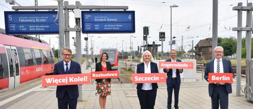 Kolej Berlin – Szczecin szybciej od 2026 roku