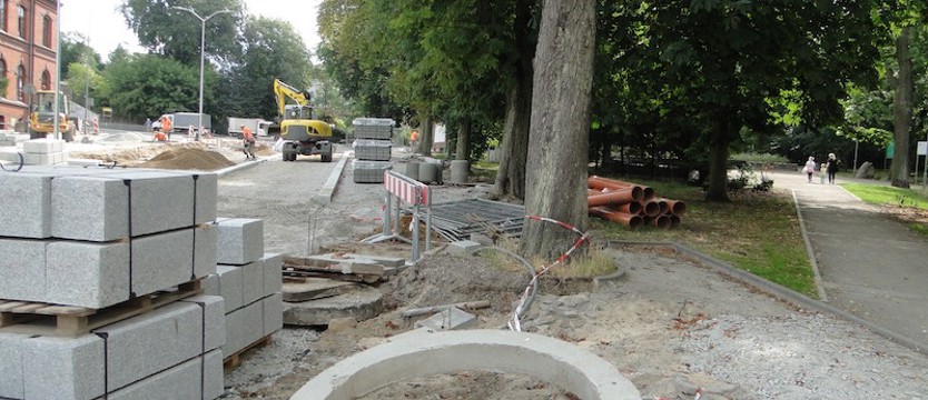 Gryfiński park w betonowej pułapce