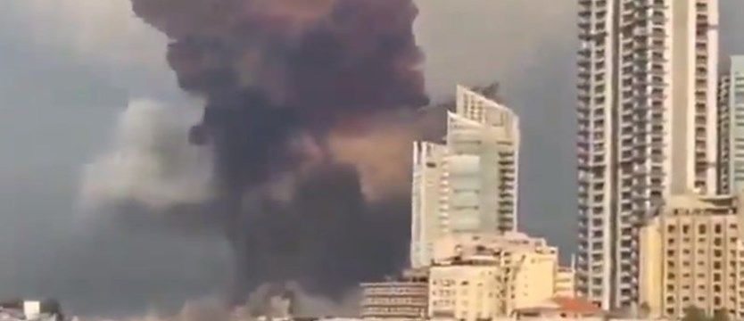 Potężny wybuch w Bejrucie. Jest wiele ofiar
