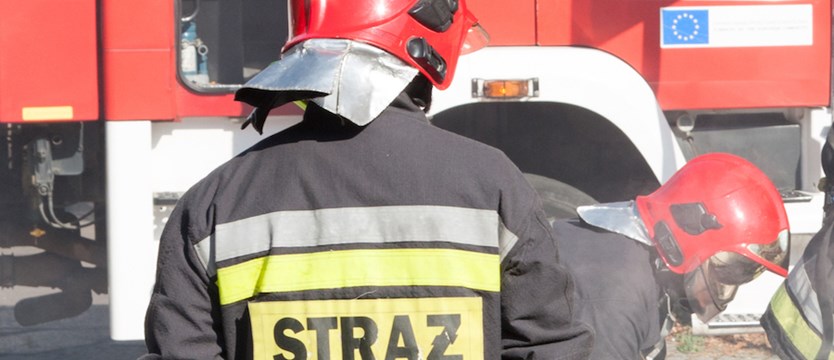 Pożar w mieszkaniu przy Rayskiego w Szczecinie