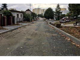 Szczecińska ulica Jodłowa w przebudowie