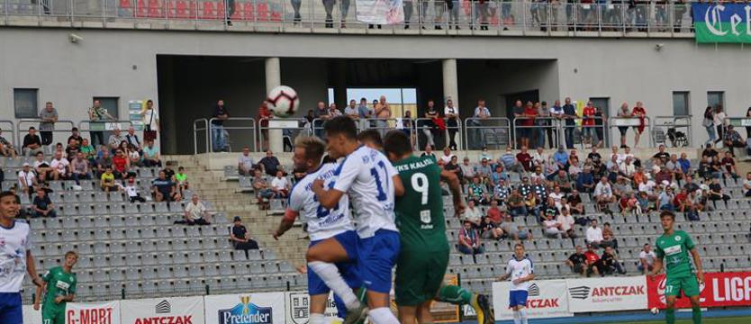 Piłka nożna. Przegrana Błękitnych w Kaliszu