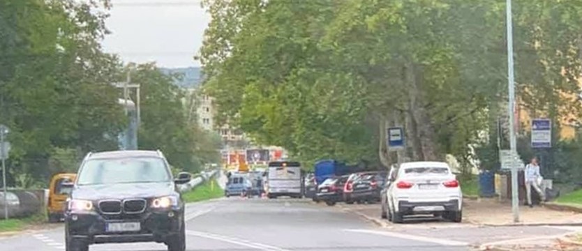 Wypadek na skrzyżowaniu Witkiewicza i Reduty Ordona