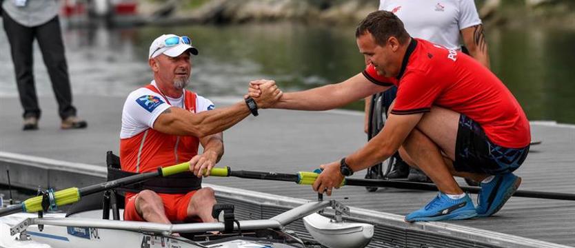 Wioślarstwo. Dwójka z brązem