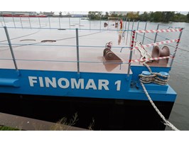 Chrzest wielofunkcyjnego pontonu „Finomar 1”