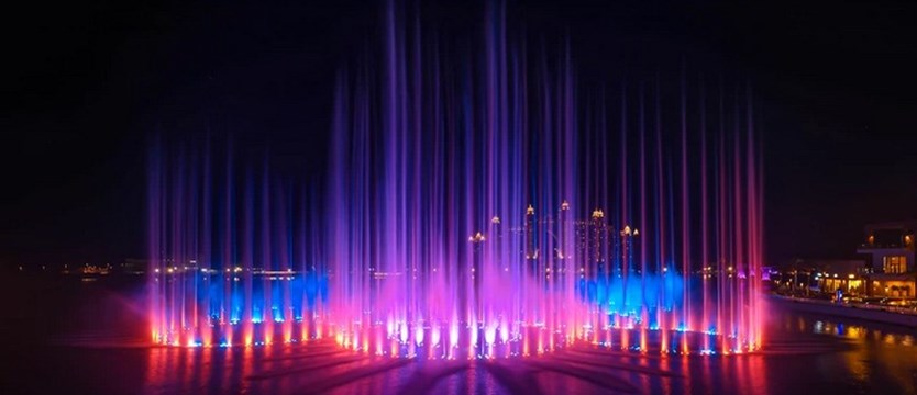 Największa tańcząca fontanna świata