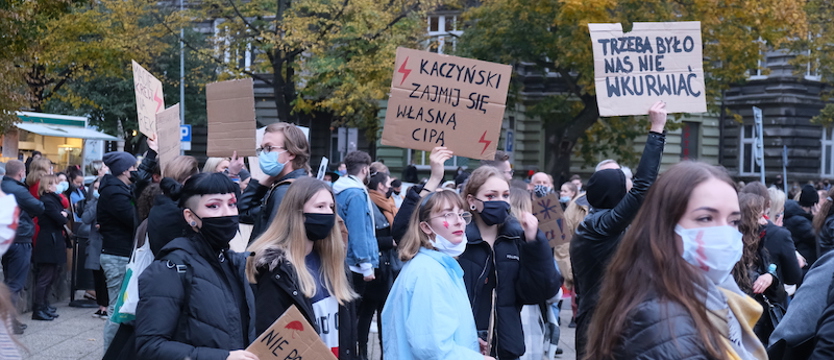 W Szczecinie. W proteście klaksony z blokadami ulic i placów