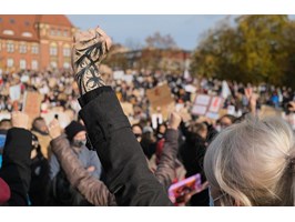 Kolejny dzień protestów i paraliżu Szczecina. „Rewolucja jest kobietą”