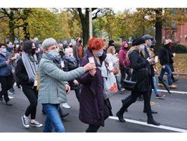 Kobiety demonstrowały w Szczecinie po raz kolejny