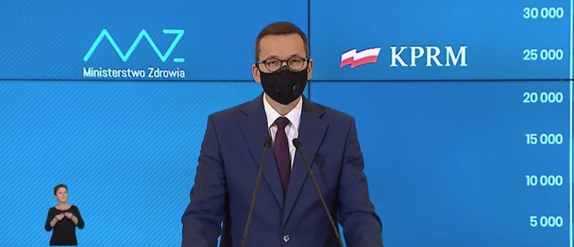 Premier ogłosił nowe obostrzenia. Jeśli nie pomogą, możliwa narodowa kwarantanna