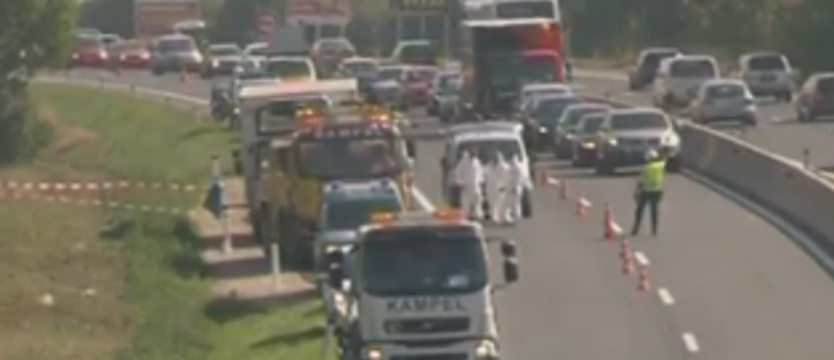 Zwłoki uchodźców w ciężarówce chłodni