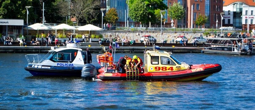 Szczecińskie bulwary to nie miejsce do kąpieli!